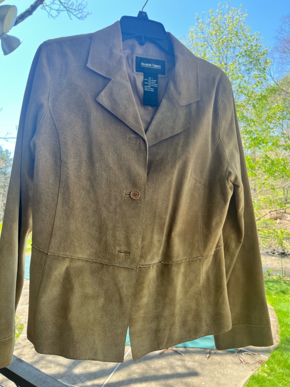 Pure vintage suede jacket. Size medium. Fantastic shape.